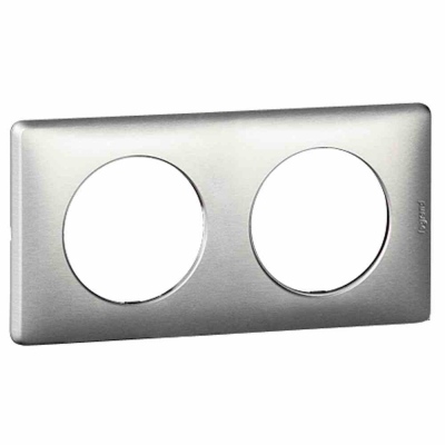 PLATE 2 GANG TITANIUM