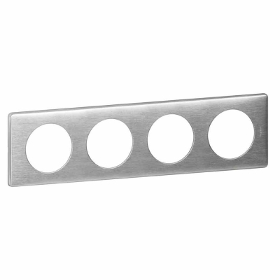 Celiane Рамка 4 местная Алюминий