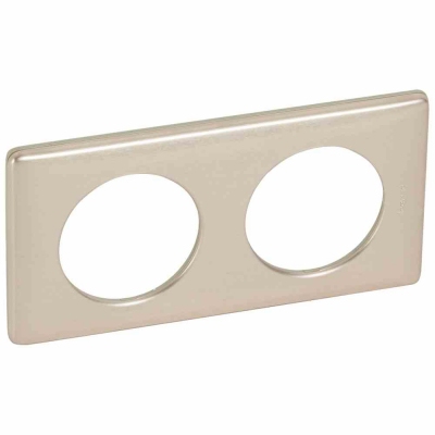 Рамка - Программа Celiane - металлик - 2 поста - слюда