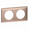 Celiane Рамка 2 местная Медь