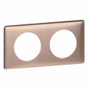 Celiane Рамка 2 местная Медь