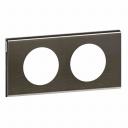 Celiane Рамка 2 местная Черный никель