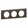 Celiane Рамка 3 местная Черный никель