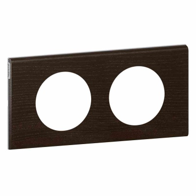 Celiane Рамка 2 местная Дерево венге