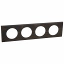 Celiane Рамка 4 местная Дерево венге