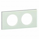 Celiane Рамка 2 местная Смальта белая глина