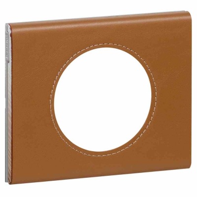 Celiane Рамка 1 местная Кожа Карамель