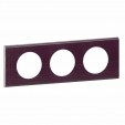 3 GANG PLATE POURPRE COUTURE