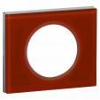 Celiane Рамка 1 местная Смальта кармин