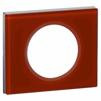 Celiane Рамка 1 местная Смальта кармин