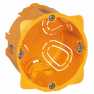 Flush mounting box Batibox - 1 gang depth 50 mm - dry partitions