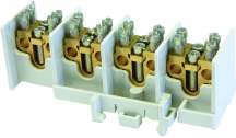 HLAK termināls bloks 25 A veida, paredzēts Cu 4 polu