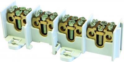 HLACK A 35mm 4 pole with 2 x outgoing terminals 25mm