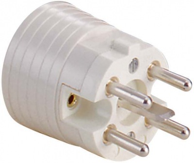 PERILEX plug, 16 A, white