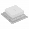 Underfloor box - for floor box 18 modules - plastic