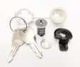 Key lock for all sizes of flush and surface mounting Practibox S enclosures