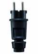 Вилка с мультизаземлением, водо- и пылезащищенная, IP44 16a 2p+e 250v, 1519100