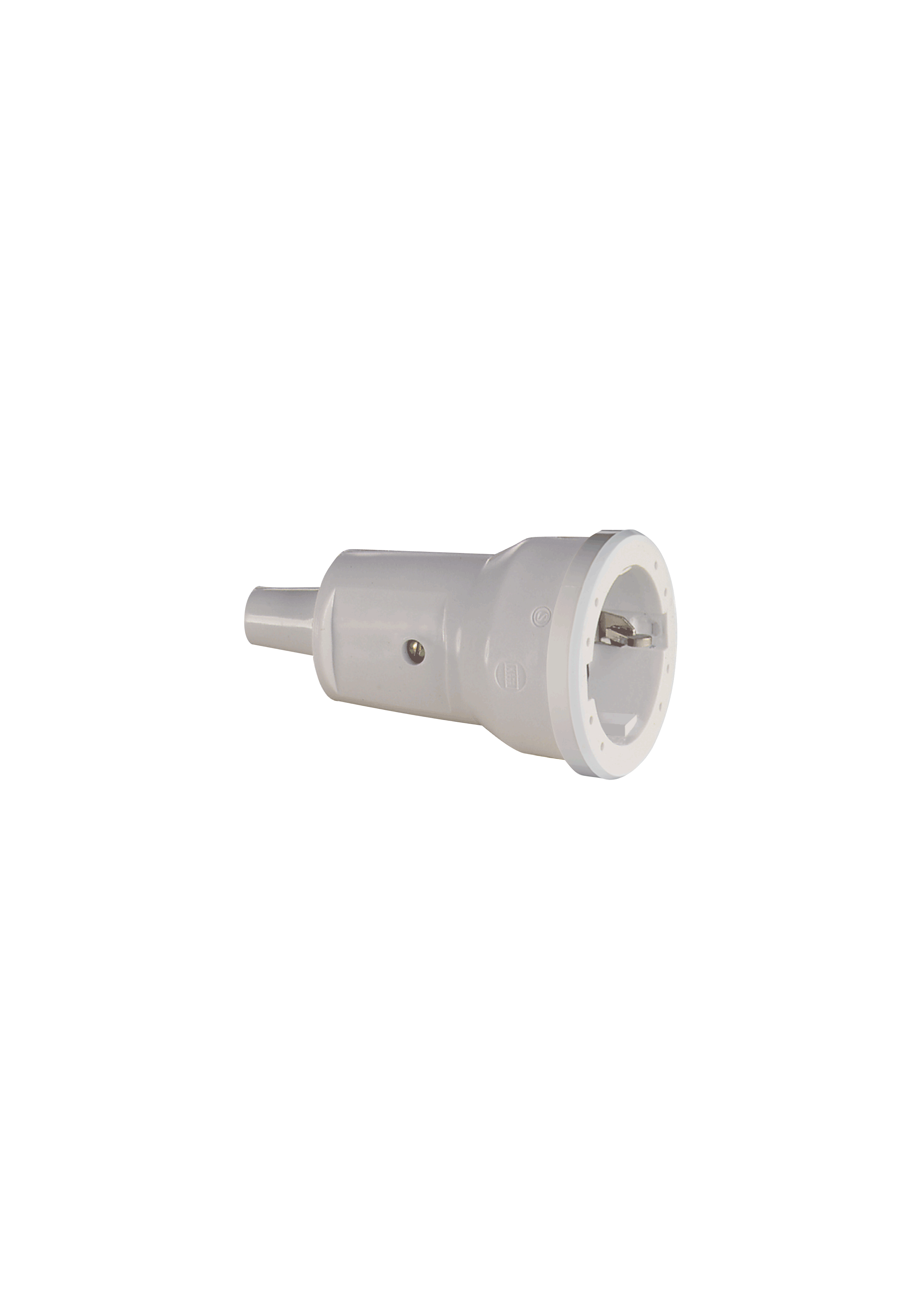SCHUKO PVC connector Mini, grey