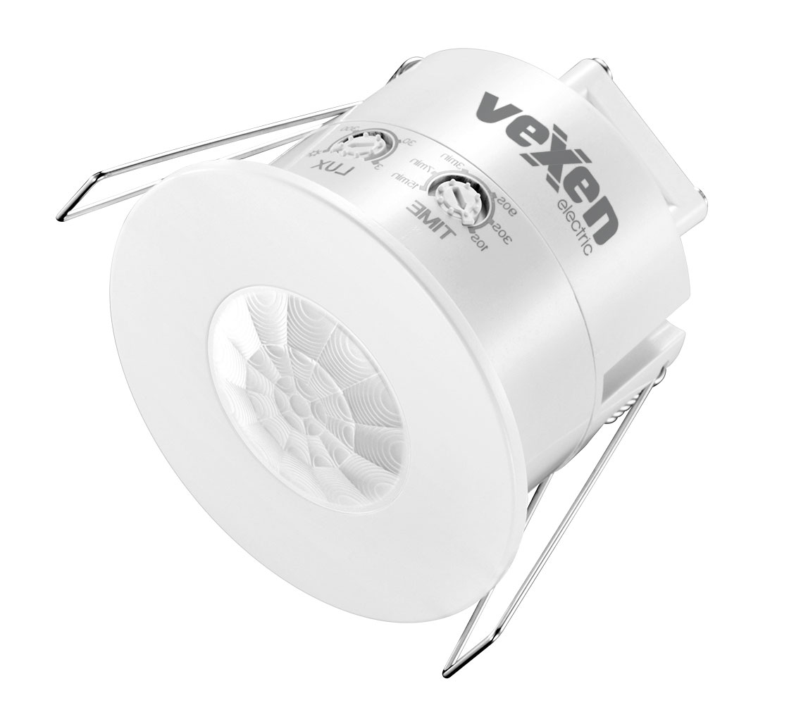 ALIO MF-360-08GW Motion detector, flush mounted, 360 degree, 8m diameter, IP20, 1200W