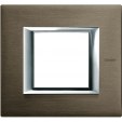 Bticino Axolute  RECTANGULAR brushed bronze Rāmis 1 vietigs