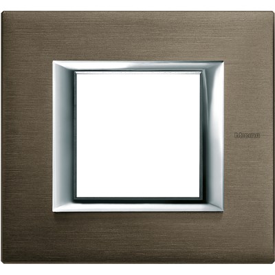 Axolute Рамка RECTANGULAR brushed bronze 1 местная