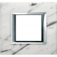 Axolute Рамка RECTANGULAR Carrar marble 1 местная