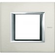 Bticino Axolute  RECTANGULAR brushed aluminium Rāmis 1 vietigs