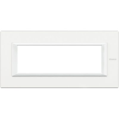 Bticino Axolute itāļu standarts RECTANGULAR balts Rāmis 6mod