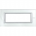 Bticino Axolute itāļu standarts RECTANGULAR whice Rāmis 6mod