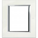 Bticino Axolute itāļu standarts RECTANGULAR white Limoges Rāmis 3+- 3 moduļiod