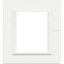 Axolute Italian standart RECTANGULAR white Frame 3 + 3 modules