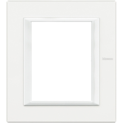 Axolute Italian standart RECTANGULAR white Frame 3 + 3 modules