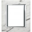 Axolute Italian standart RECTANGULAR carrara marble Frame 3 + 3 modules