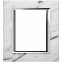 Bticino Axolute itāļu standarts RECTANGULAR carrara marble Rāmis 3+- 3 moduļiod