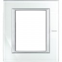 Bticino Axolute itāļu standarts RECTANGULAR whice Rāmis 3+- 3 moduļiod