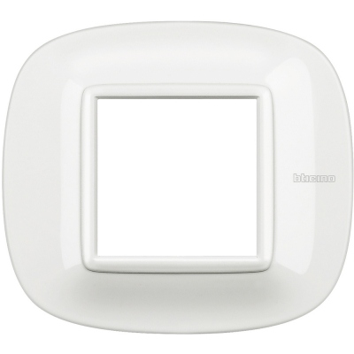 Bticino Axolute  ELLIPTIC balts Rāmis 1 vietigs