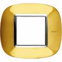 Bticino Axolute  ELLIPTIC shiny gold Rāmis 1 vietigs