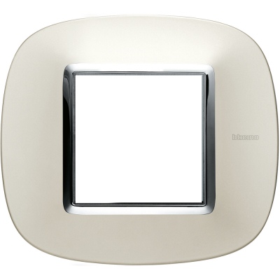 Axolute Рамка ELLIPTIC silver mat 1 местная