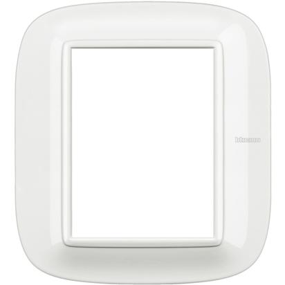 Axolute Italian standart ELLIPTIC white Frame 3 + 3 modules