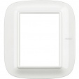 Axolute Рамка Итальянский стандарт ELLIPTIC белая 3 + 3 модуля