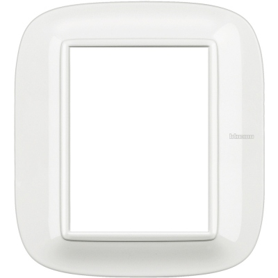 Axolute Italian standart ELLIPTIC white Frame 3 + 3 modules