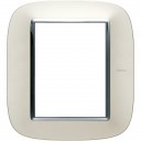 Bticino Axolute itāļu standarts ELLIPTIC silver mat Rāmis 3+- 3 moduļiod