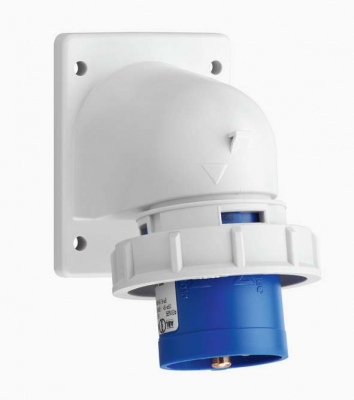 Вилка кабельная для монтажа на поверхность 5р 32а 400v, IP67, a52s36