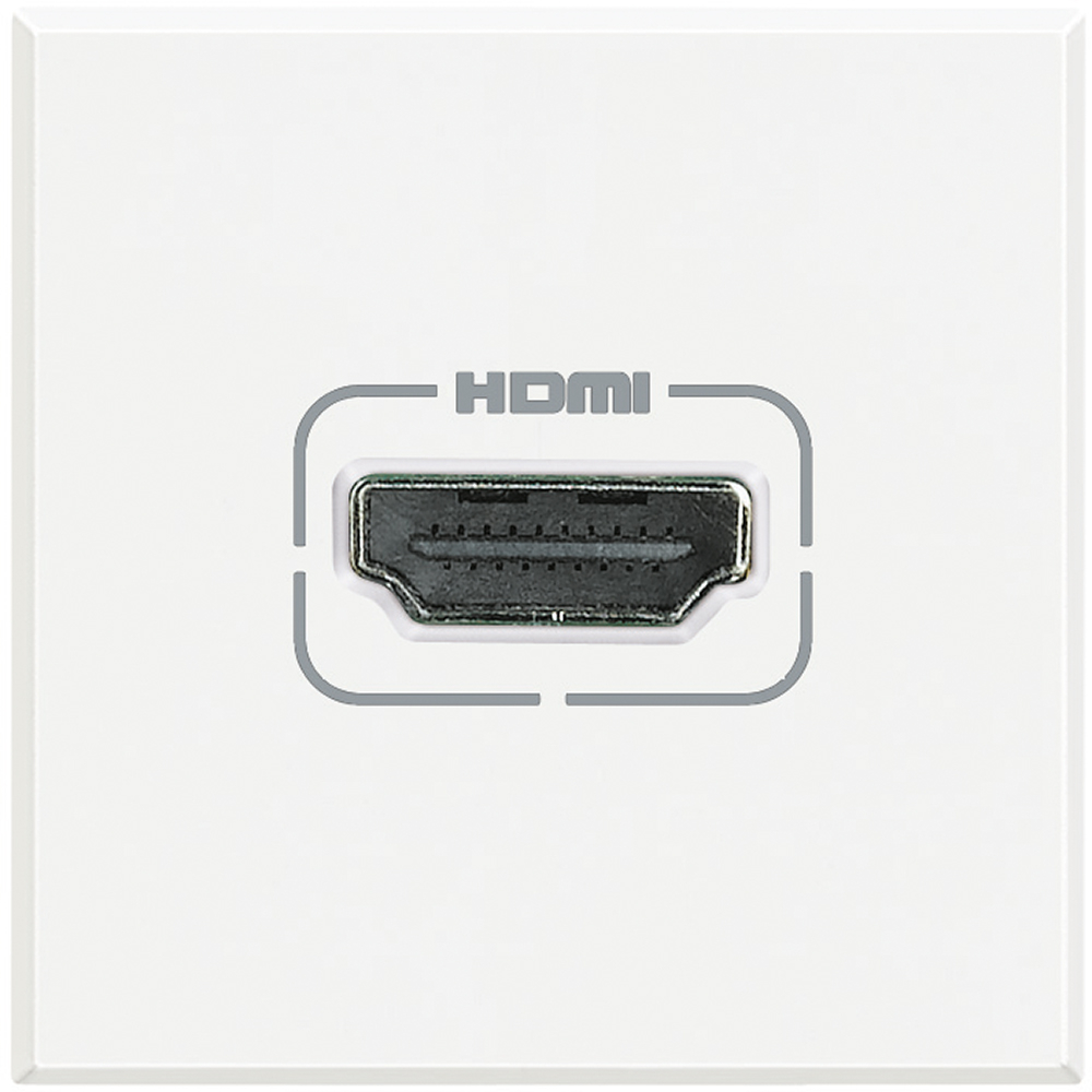 Axolute white Socket HDMI