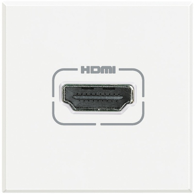 Axolute белая Розетка HDMI