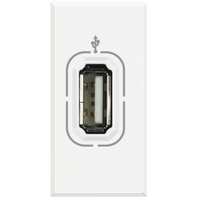 Axolute white Socket USB - data transfer