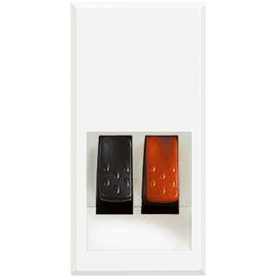 Axolute белая Розетка Audio 2d