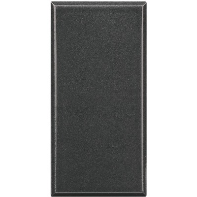 Axolute антрацит Заглушка 1 модуль