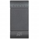 Bticino Living Light antracīts Taustiņš (do-not-disturb) 1 modulis