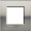 Bticino LivingLight Rāmis Brushed steel 1- vietīgs